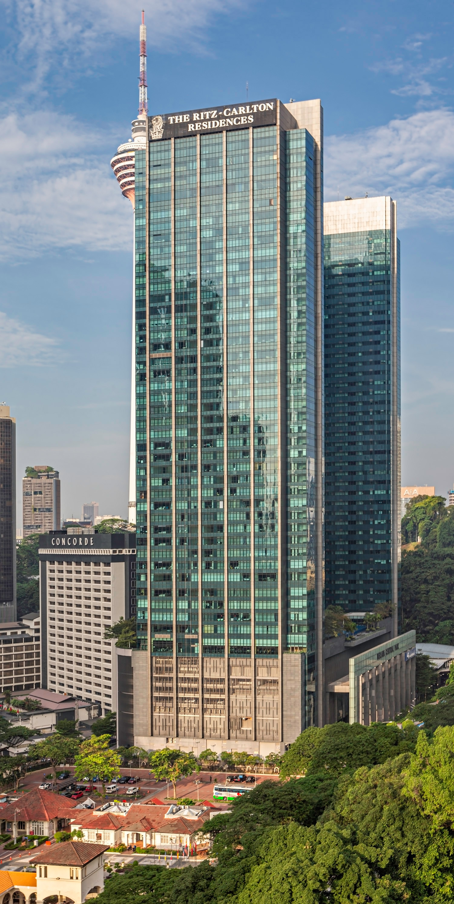 Berjaya Central Park Serviced Residences, Kuala Lumpur - View from Hotel Maya. © Mathias Beinling